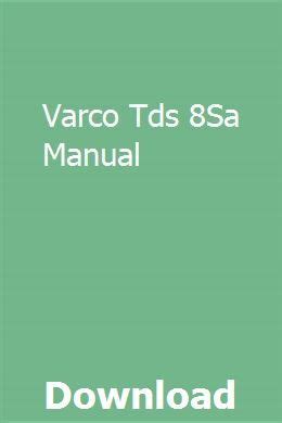VARCO TDS 3 MANUAL Ebook Reader