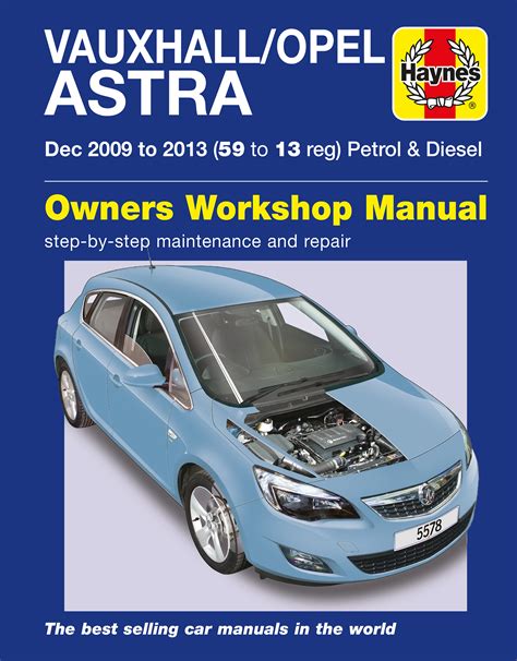 VAUXHALL ASTRA 1 7 CDTI REPAIR MANUAL PDF Ebook Kindle Editon