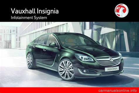 VAUXHALL INSIGNIA INFOTAINMENT MANUAL Ebook Epub