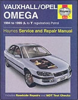 VAUXHALL OPEL OMEGA SERVICE AND REPAIR MANUAL PDF Ebook Doc