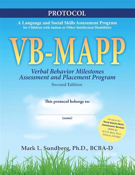 VB-MAPP: Verbal Behavior Milestones Assessment and Placement Program (Protocol) Ebook Epub