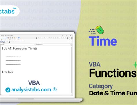 VBA Time Type: A Comprehensive Guide for Time-Sensitive Automation