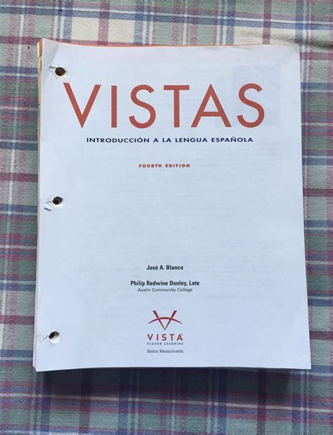 VISTAS 4TH EDITION BLANCO DONLEY Ebook Epub