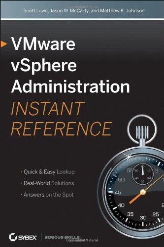 VMware vSphere 5 Administration Instant Reference Epub