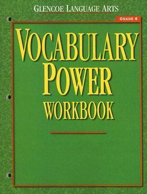 VOCABULARY POWER WORKBOOK GRADE 8 ANSWERS Ebook Reader