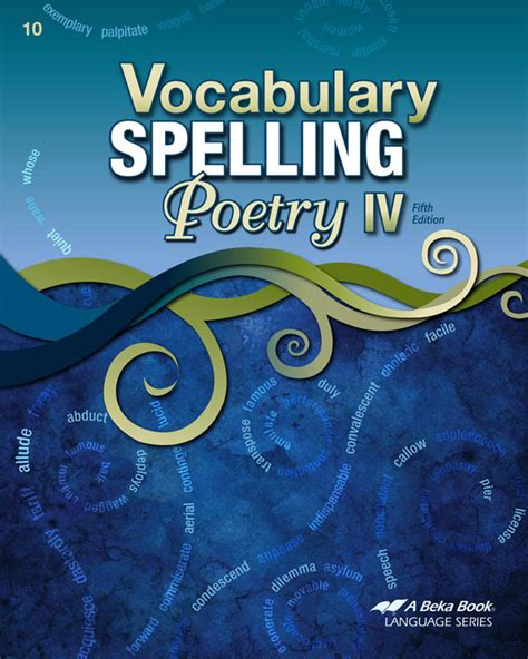 VOCABULARY SPELLING POETRY IV ANSWERS Ebook Kindle Editon
