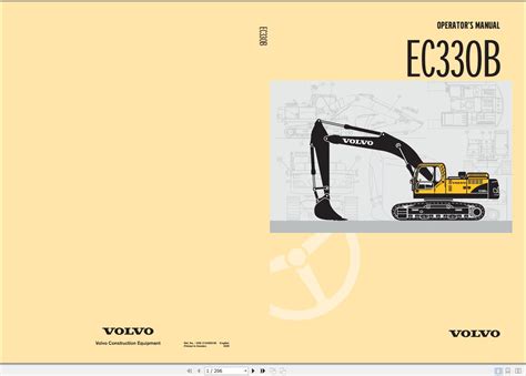 VOLVO 330 EXCAVATOR SERVICE MANUAL Ebook Doc