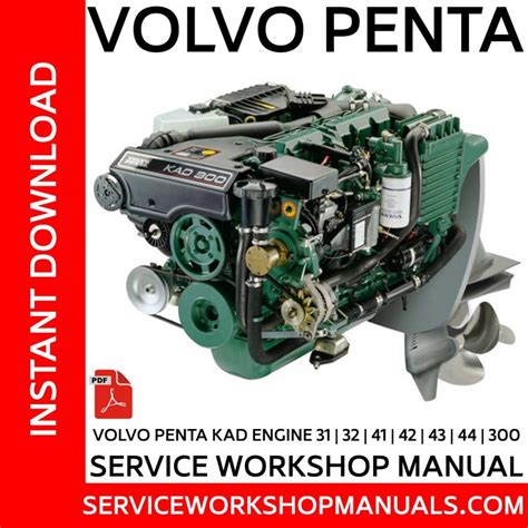 VOLVO PENTA KAD 300 WORKSHOP MANUAL Ebook Doc