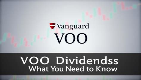 VOO Dividend: A Comprehensive Guide to Income and Growth