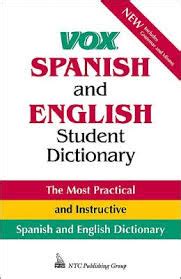 VOX Spanish and English Student Dictionary Epub