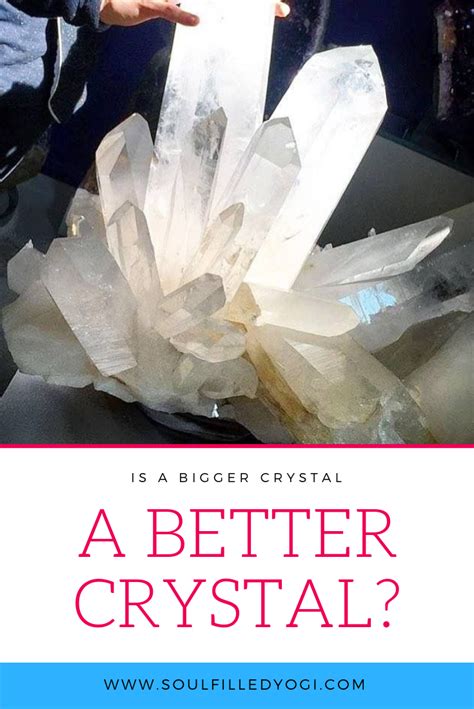 VS Smaller Crystals: Size Does Matter