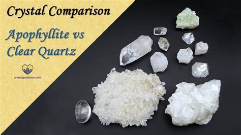 VS. Clear Quartz Crystals: