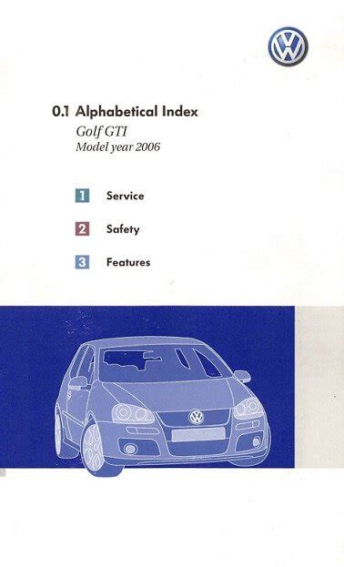 VW GOLF MK5 OWNERS MANUAL PDF Ebook Epub