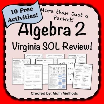 Va Algebra 2 Sol Review Answers Reader