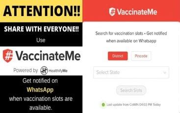 VaccinateMe.in: Your Trustworthy Vaccine Slot Finder