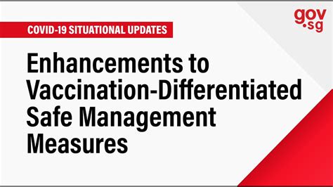 Vaccination Differentiated Safe Management Measures: Ensuring a Safe and Open Society