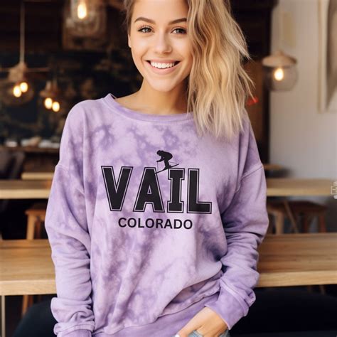 Vail Colorado Sweatshirt: The Epitome of Mountain Chic and Cozy Comfort