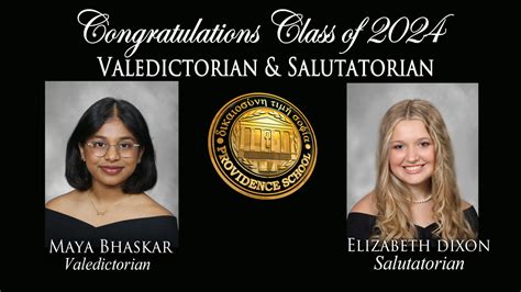 Valedictorian and Salutatorian