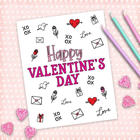 Valentine's Day Card Printable