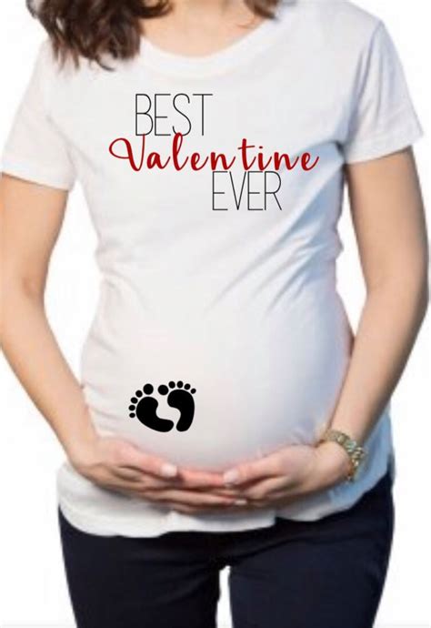 Valentine's Day Pregnancy Shirt Ideas That Will Make You Stand Out