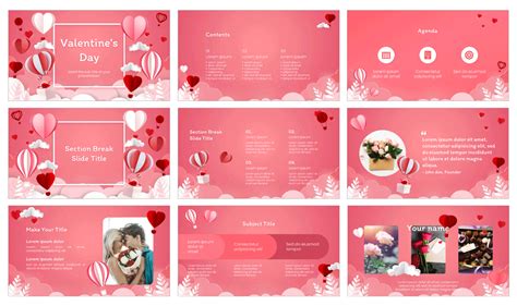 Valentine Powerpoint Template Free