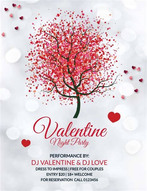 Valentines Day Poster Template