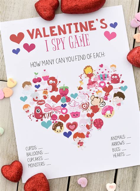 Valentines Printable Activities
