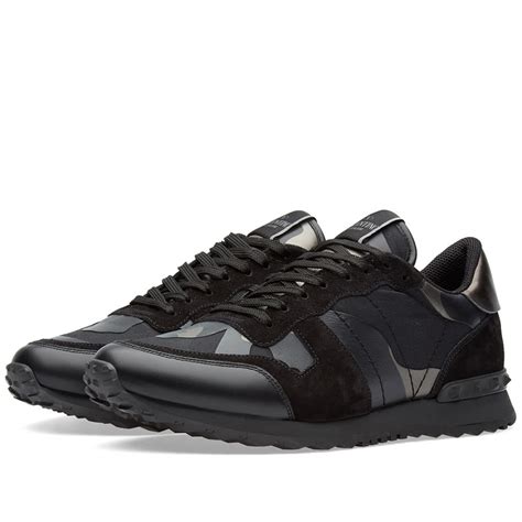 Valentino's Black Sneakers: Transcending the Boundaries of Style and Comfort