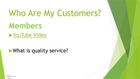 Validate Customers' Perspectives