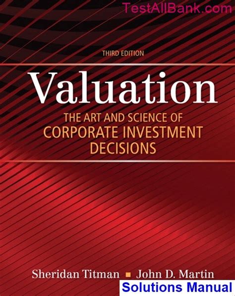 Valuation Titman Solutions Doc