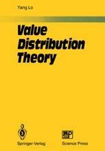 Value Distribution Theory and Related Topics Reader