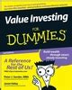 Value Investing for Dummies Epub