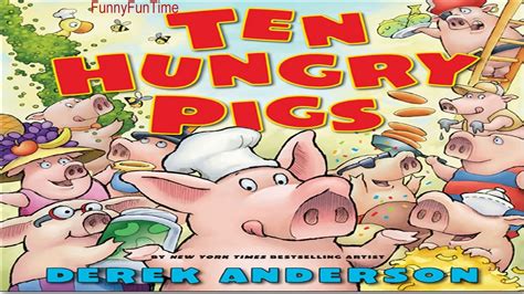 Value books for kids HUNGRY PIGGY 