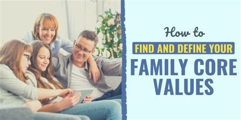 Value-Conscious Families: