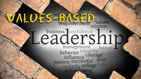 Values-Based Leadership: