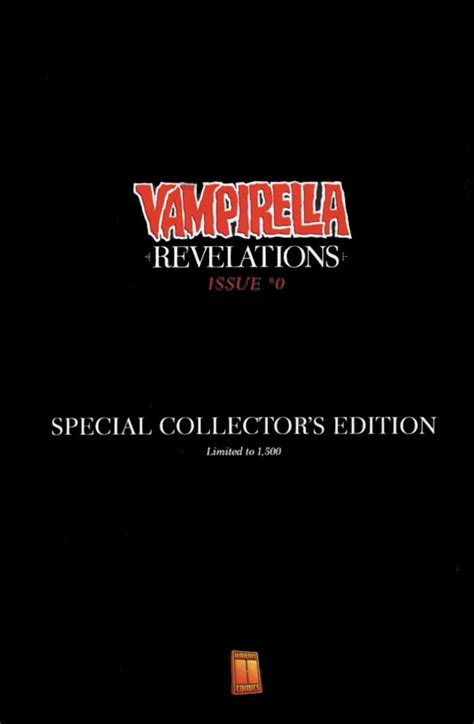 Vampirella Revelations 0 JayCo Wizard World LA Exclusive EBAS Variant Edition LIMITED TO 500 COPIES Epub