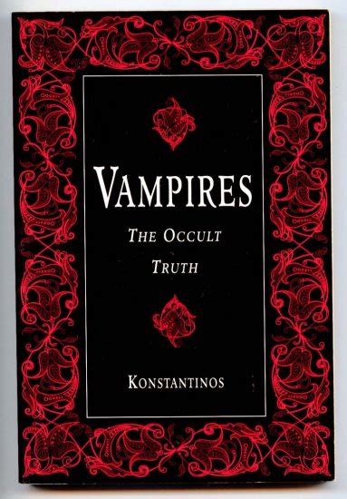 Vampires The Occult Truth Kindle Editon