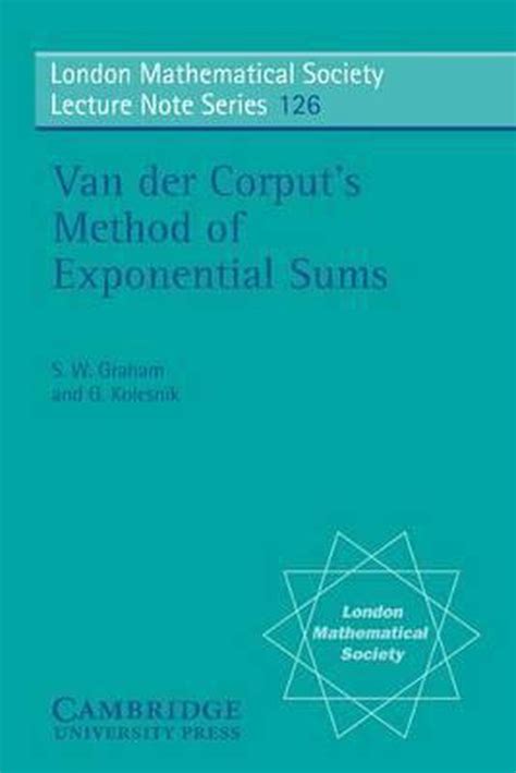 Van der Corput's Method of Exponential Sums Kindle Editon