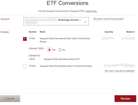 Vanguard ETF to Mutual Fund Conversion: 10,000+ Conversions Made Easy