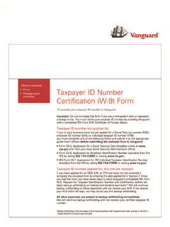 Vanguard Federal Tax ID Number: A Comprehensive Overview