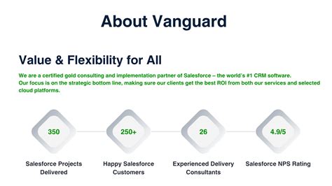 VanguardCloud overview of services and features