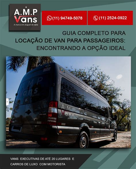 Vans de Passageiro: O Guia Definitivo para Encontrar a Van Perfeita para Suas Necessidades