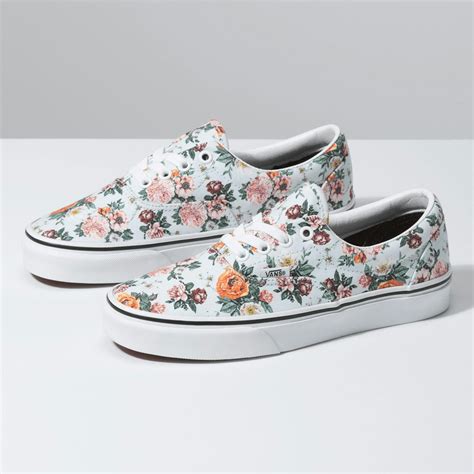 Vans floral shoes