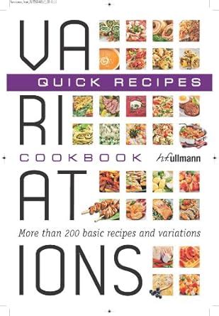 Variations Fast Recipes Variations Cookbook Kindle Editon