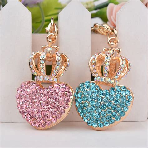 Various Colors Bling Crystal Keychain Epub