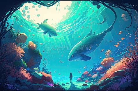 Vast Underwater World: