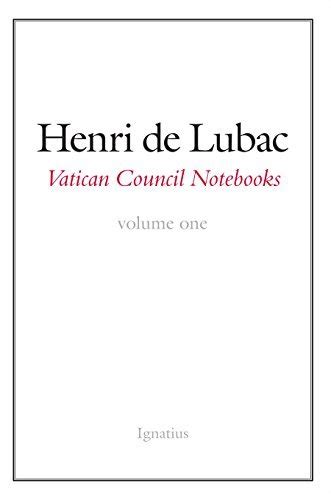 Vatican Council Notebooks Volume One Kindle Editon