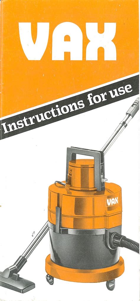 Vax 121 Instruction Manual Ebook Doc