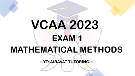 Vcaa Methods Exam Solutions Reader