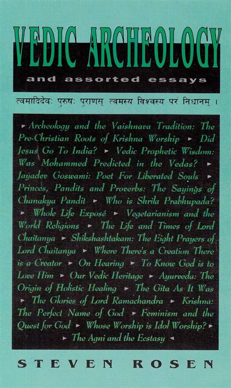 Vedic Archeology and Assorted Essays PDF